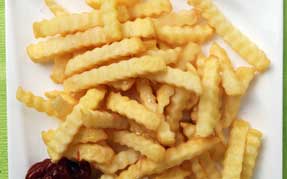 Lille bakke pommes 
                      frites